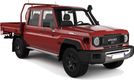 70 4-дверный Double Cab с 1984 водостоки