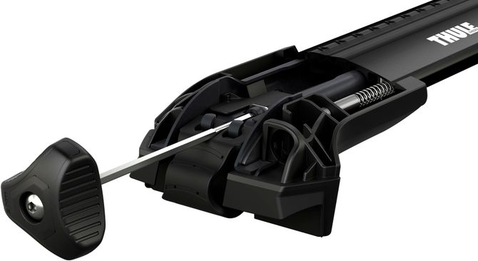 Багажник на рейлинги Thule Wingbar Edge Black (0.95м / 0.86м) 670:500 - Фото 4