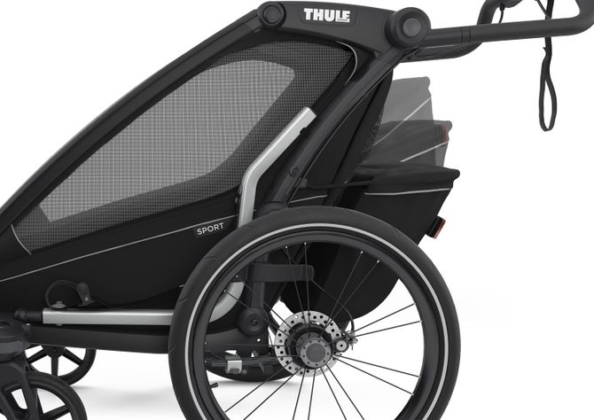 Дитяча коляска Thule Chariot Sport Single (Midnight Black) 670:500 - Фото 9
