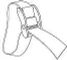 Locking straps (4 pcs) 54402 (Basin, Basin Wedge)