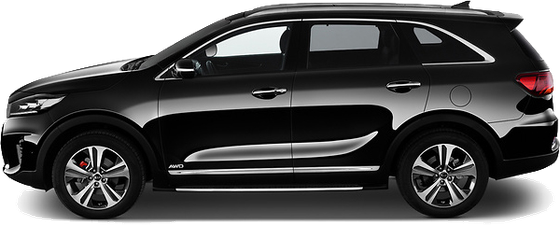  5-дверний SUV з 2015 до 2020 інтегровані рейлінги