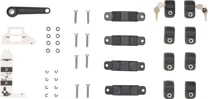 Thule Mounting Brackets (4 pack) 670:500 - Фото 5