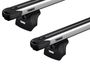 Flush rails roof rack Thule Slidebar for Ford Everest (mkIII) 2016-2021