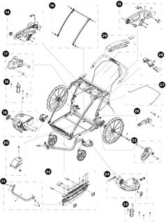 Дитяча коляска Thule Chariot Sport Double (Chartreuse-Mykonos)