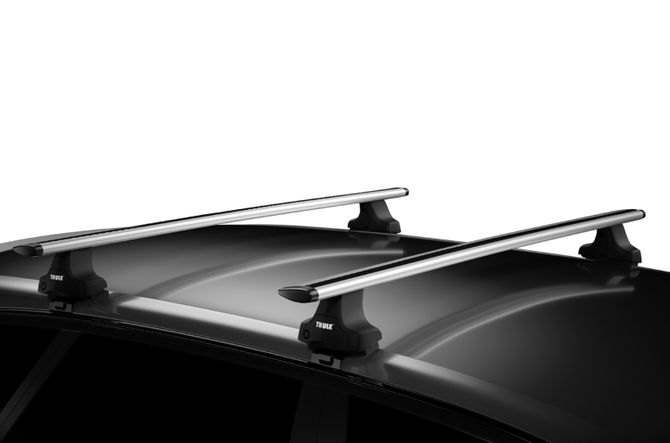 Багажник на гладкую крышу Thule Wingbar для Citroen C3 (mkIII) 2016→ 670:500 - Фото 2