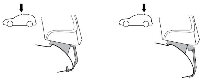 Монтажний комплект Thule 1672 для Volkswagen Up!; Skoda Citigo; Seat Mii (mkI) 2011→ 670:500 - Фото 2