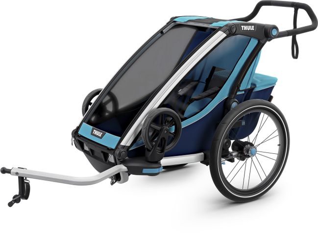 Bike trailer Thule Chariot Cross Single (Blue-Poseidon) 10202001 670:500 - Фото