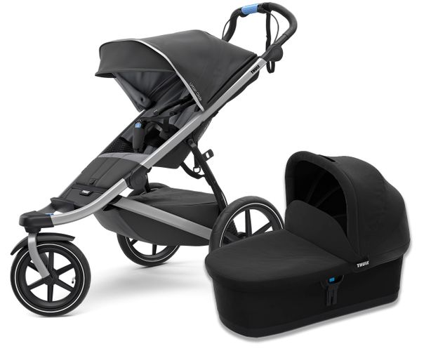 Baby stroller with bassinet Thule Urban Glide 2 (Dark Shadow) 670:500 - Фото