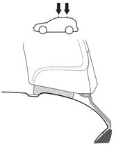 Fit Kit Thule 1092 for Mercedes-Benz CLK-Class (W208) 1997-2003