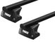Flush rails roof rack Thule Squarebar Evo for Genesis GV80 (mkI) 2020→