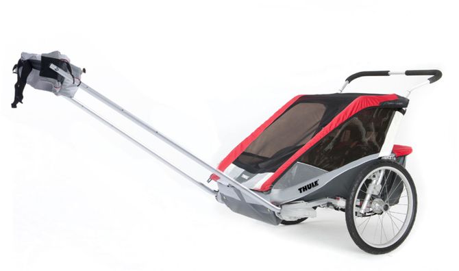 Bike trailer Thule Chariot Cougar 2 (Red) 670:500 - Фото 4