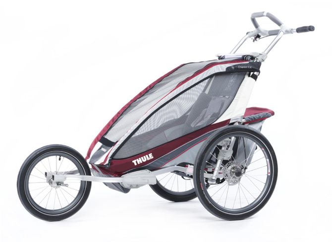 Детская коляска Thule Chariot CX 1 (Burgundy) 670:500 - Фото 3