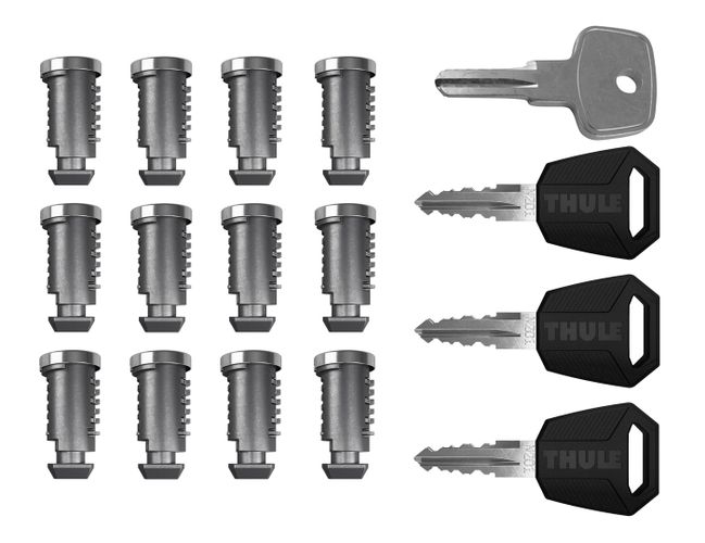Set of locks (12pcs) Thule One-Key System 4512 670:500 - Фото