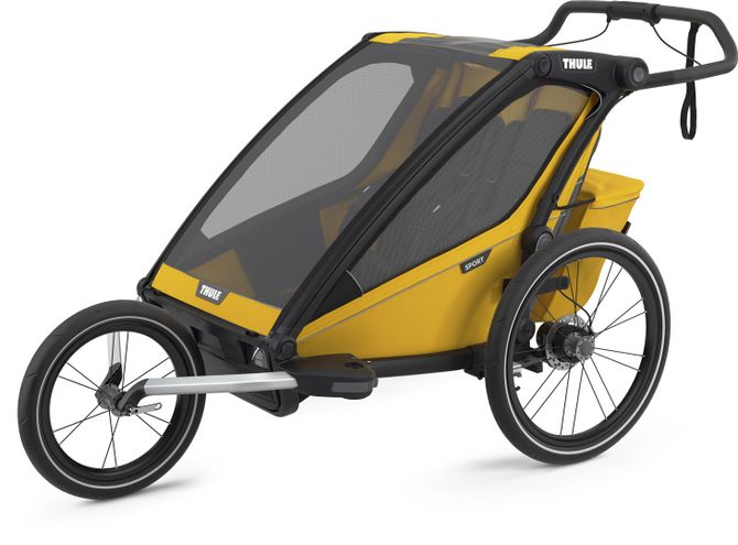 Дитяча коляска Thule Chariot Sport Double (Spectra Yellow) 670:500 - Фото 6