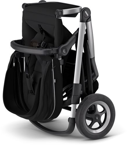 Дитяча коляска з люлькою Thule Sleek (Midnight Black) 670:500 - Фото 4