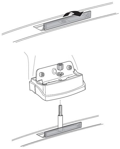 Fit Kit Thule 3066 for Mercedes-Benz A/B-Class (W169; W245) 2005-2011 670:500 - Фото 2