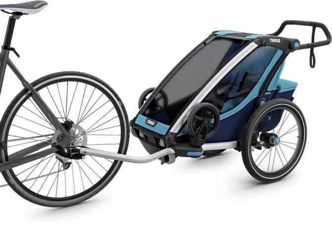 Bike trailer Thule Chariot Cross Single (Blue-Poseidon) 10202001 670:500 - Фото 2