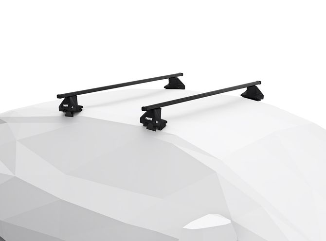 Naked roof rack Thule Squarebar Evo for Citroen C1 (mkII)(5 door); Peugeot 108 (mkI)(5 door); Toyota Aygo (mkII)(5 door) 2014→ 670:500 - Фото 2