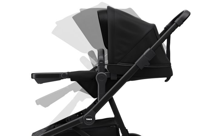 Дитяча коляска Thule Sleek (Black on Black) 670:500 - Фото 7