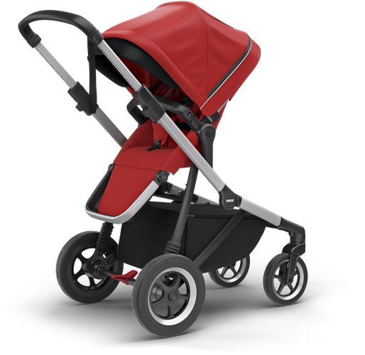 Stroller with bassinet Thule Sleek (Energy Red) 670:500 - Фото 3