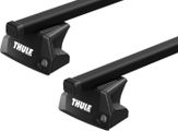 Flush rails roof rack Thule Squarebar Evo for BMW X2/X4/X5/X6 (F15; F39; F95; F96; G02; G05; G06) 2014→