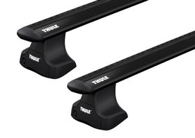 Багажник на гладкий дах Thule Wingbar Evo Rapid Black для Land Rover Range Rover (mkIII) 2001-2012