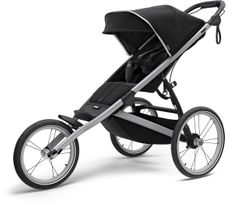 Дитяча коляска з люлькою Thule Glide 2 (Jet Black)