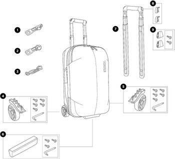 Thule Subterra Carry-On (Ember)