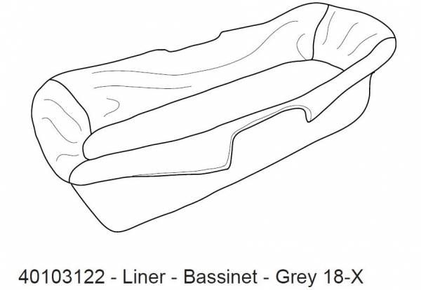 Bassinet inner fabrics 40103122 (Urban Glide 2 Bassinet) 670:500 - Фото