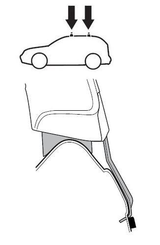 Fit Kit Thule 1680 for Mini Clubman (mkI)(R55) 2007-2014 670:500 - Фото 2