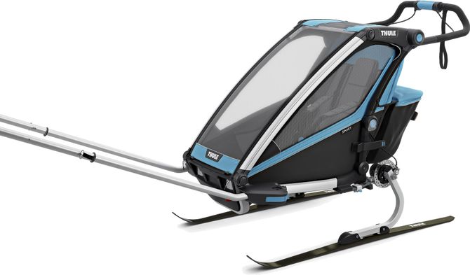 Bike trailer Thule Chariot Sport Single (Blue-Black) 10201001 670:500 - Фото 7
