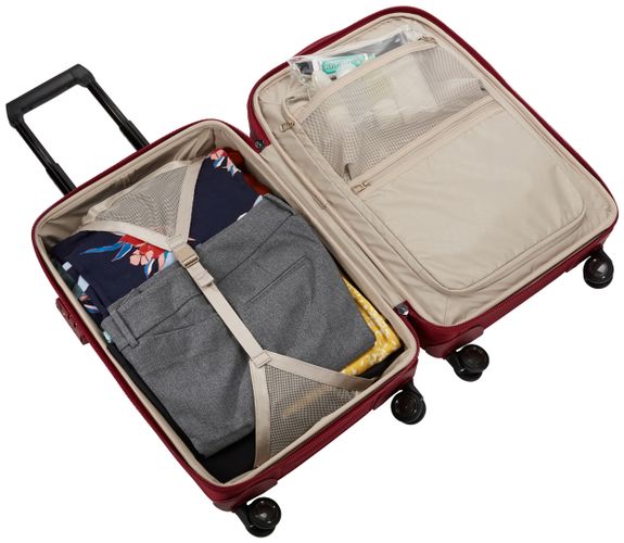 Валіза на колесах Thule Spira Carry-On Spinner with Shoes Bag (Rio Red) 670:500 - Фото 4