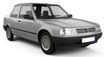  3-doors Hatchback from 1986 to 1993 rain gutters