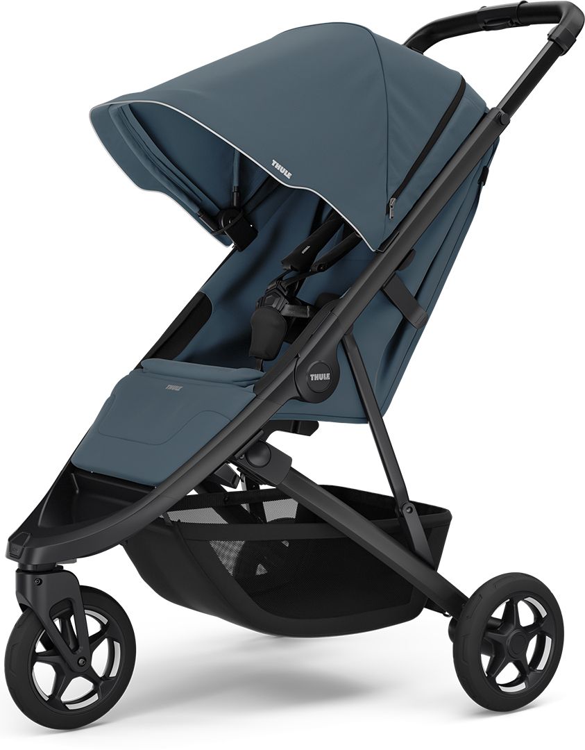 Детская коляска Thule Spring 2 (Dark Slate on Black) 11300260