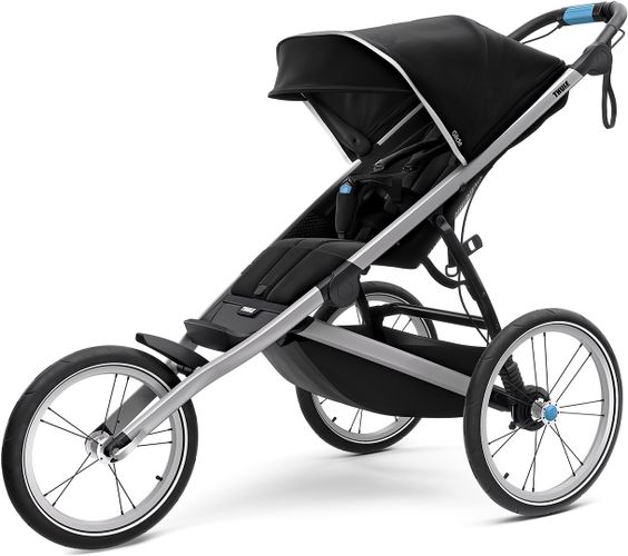 Baby stroller with bassinet Thule Glide 2 (Jet Black) 670:500 - Фото 2