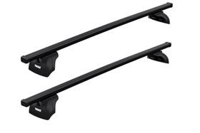Flush rails roof rack Thule Squarebar Evo Rapid for Kia Sportage (mkIII); Hyundai ix35 (mkII) 2009-2015; Chery Tiggo 5 (mkI) 2013→