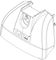 Foot cover 50090 (Rapid System 753, 7531)