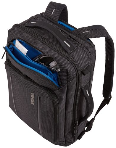 Рюкзак-Наплічна сумка Thule Crossover 2 Convertible Laptop Bag 15.6" (Black) 670:500 - Фото 7