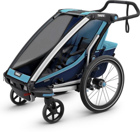 Bike trailer Thule Chariot Cross Single (Blue-Poseidon) 10202001 670:500 - Фото 3