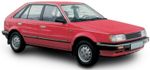  5-doors Hatchback from 1980 to 1989 rain gutters