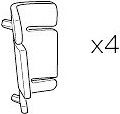 Rubber pad 56082 (Tour Rack) 670:500 - Фото