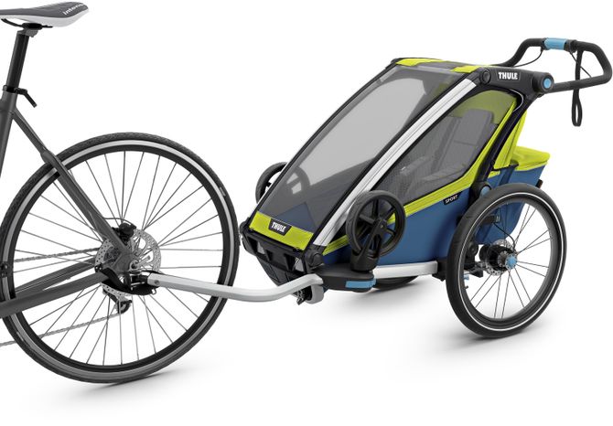 Дитяча коляска Thule Chariot Sport Single (Chartreuse-Mykonos) 10201014 670:500 - Фото 2