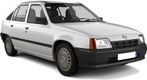 E 5-doors Hatchback from 1986 to 1991 fixed points