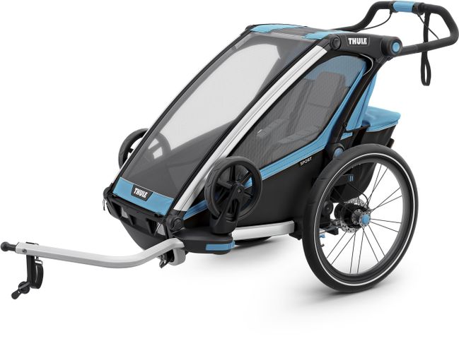 Bike trailer Thule Chariot Sport Single (Blue-Black) 10201001 670:500 - Фото