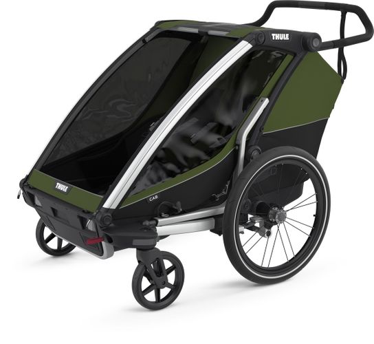 Дитяча коляска Thule Chariot Cab 2 (Cypress Green) 670:500 - Фото 3