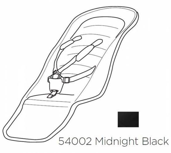 Тканинна оббивка сидіння (Midnight Black) 54002 (Sleek Sibling Seat) 670:500 - Фото