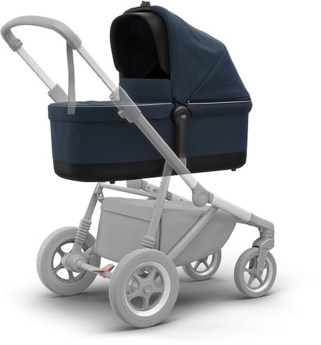 Люлька Thule Sleek Bassinet (Navy Blue) 11000104 670:500 - Фото 2