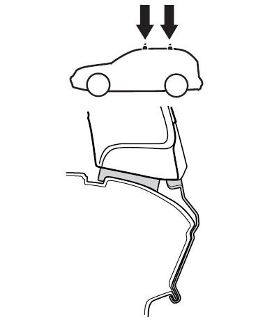 Fit Kit Thule 1430 for Nissan Pathfinder (mkIII)(R51) 2005-2014 / Navara (mkII)(D40) 2004-2020; Suzuki Equator (mkI) 2005-2012 670:500 - Фото 2
