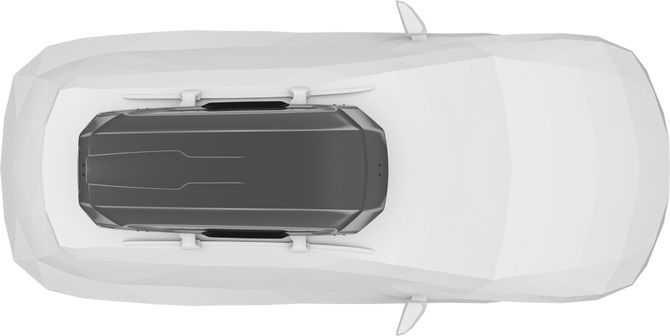 Roof box Thule Motion 3 L Titan 639701 670:500 - Фото 5