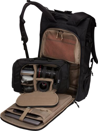 Thule Covert DSLR Rolltop Backpack 32L (Black) 670:500 - Фото 7